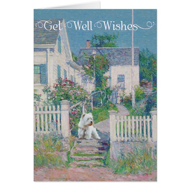 Westie on Guard (Front)