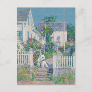 Westie on Guard Postcard