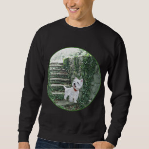 Westie on the Ivy Steps Sweatshirt