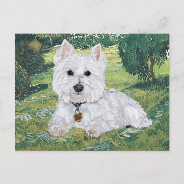 Westie Postcard (Front)