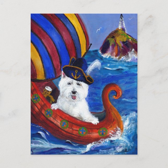 Westie Postcard (Front)