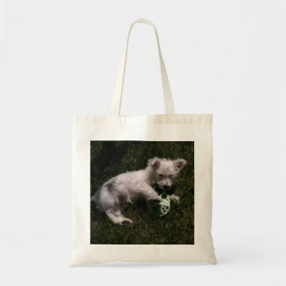 Westie Pup Tote Bag