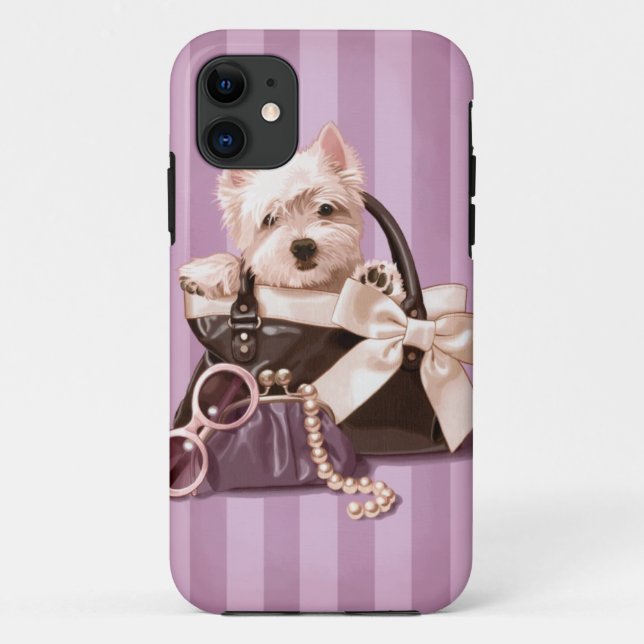 Westie puppy Case-Mate iPhone case (Back)