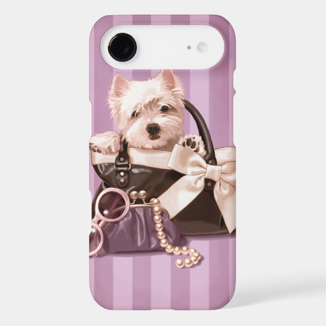 Westie puppy Case-Mate iPhone case (Back)