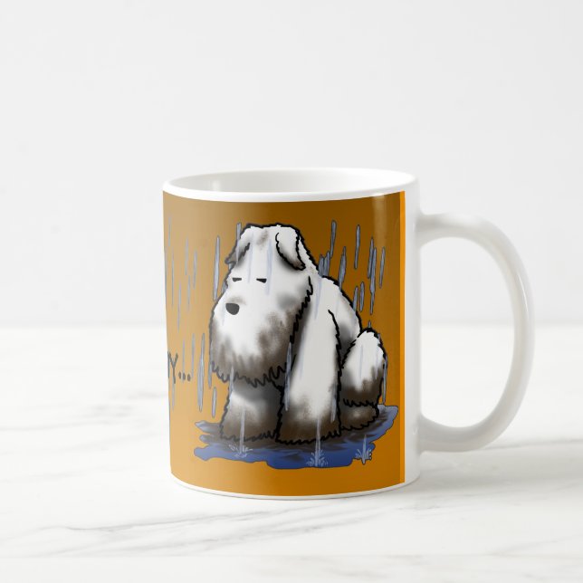 Westie Rain Mug (Right)