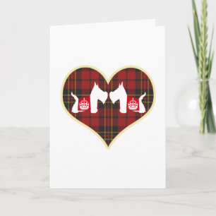 Westie Royal Crown Holiday Card