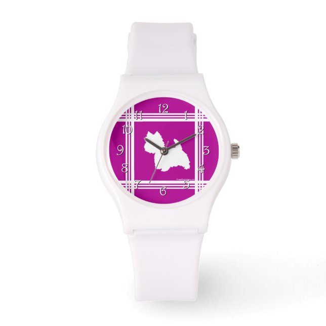 Westie Silhouette Watch (Front)