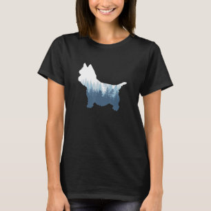 Westie Silhouette West Highland White Terrier Dog T-Shirt