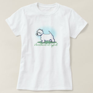Westie Terrier 100% Cotton T-Shirt