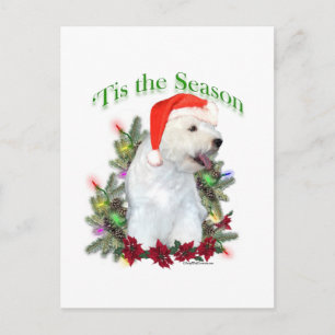Westie 'Tis the Season Postcard
