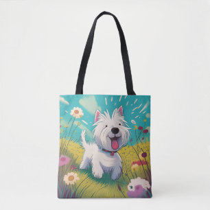 Westie Tote Bag 