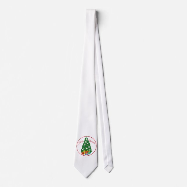 Westie Tree Tie (Front)