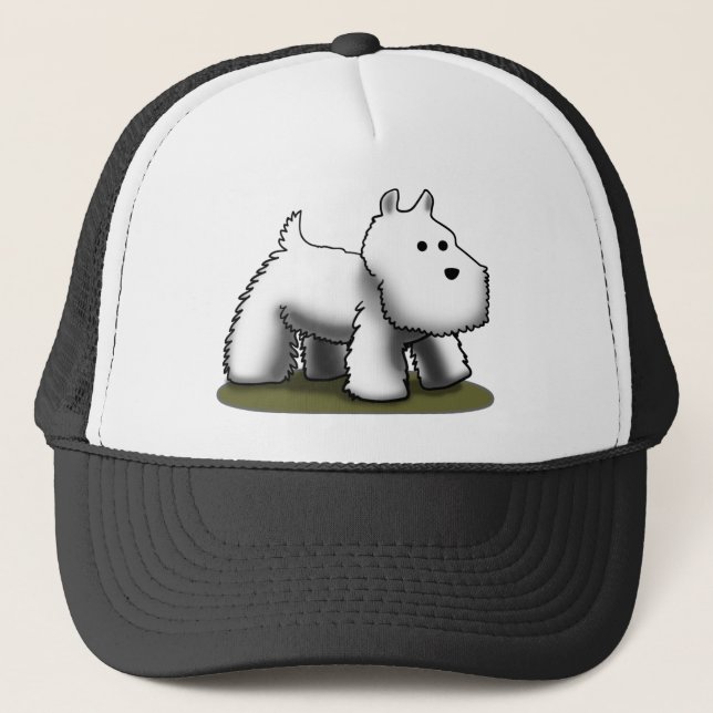 Westie Trucker's Cap (Front)