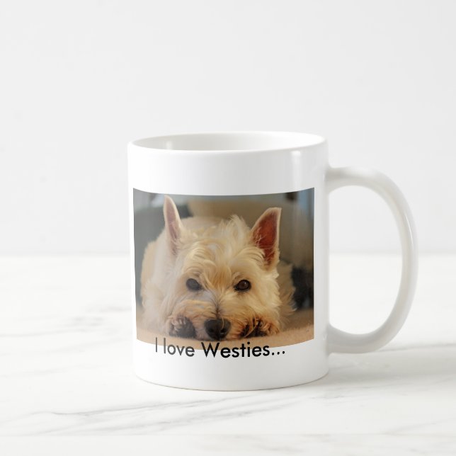 Westie (West Highland Terrier) Dog Mug (Right)