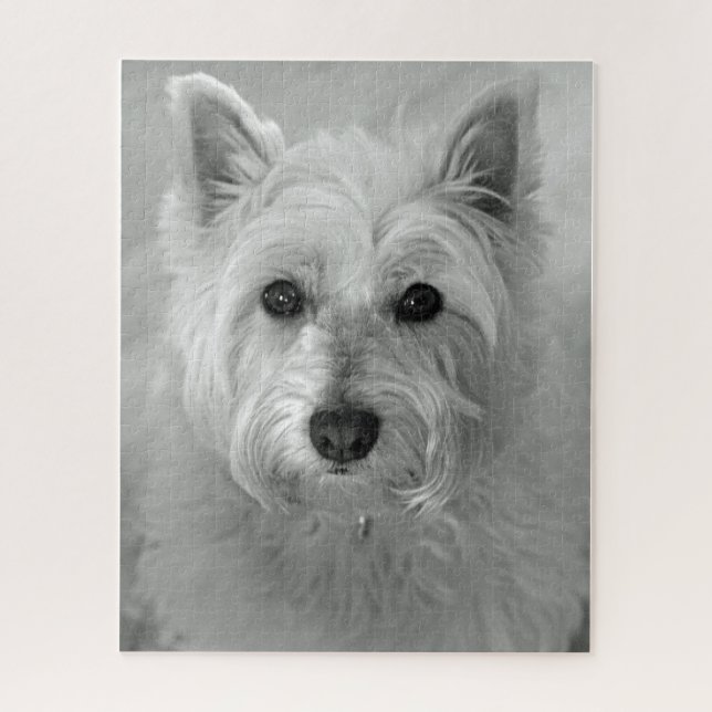 Westie (West Highland White Terrier) Dog Jigsaw Jigsaw Puzzle (Vertical)