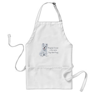 Westie Words of Wisdom Standard Apron