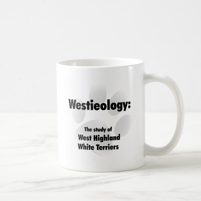 Westieology Coffee Mug (Right)