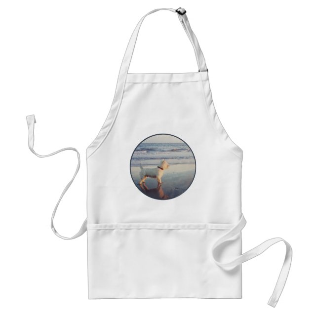 Westies and the Ocean Standard Apron (Front)