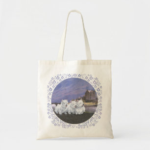 Westies in Scotland Tote Bag