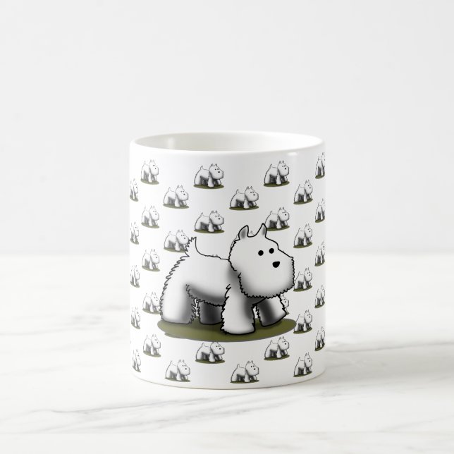 Westies Pattern Mug (Center)