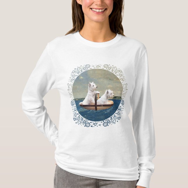 Westies Set Sail T-Shirt (Front)