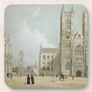 Westminster Abbey and Hospital, from 'London As It Coaster
