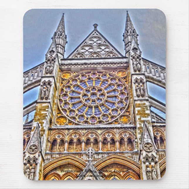 Westminster Abbey Cistercian Monastery Mouse Pad (Front)