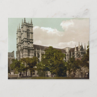 Westminster Abbey, London c.1895 Postcard