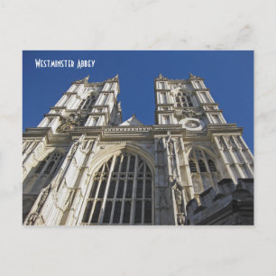 Westminster Abbey, London England Postcard