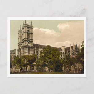 Westminster Abbey, London, England Postcard