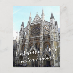 Westminster Abbey — London, England   Postcard