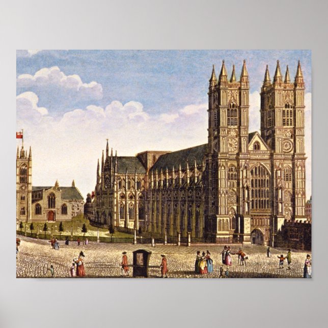 Westminster Abbey', Thomas_Engravings Poster (Front)