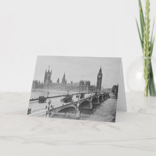Westminster Bridge and the Houses of Card