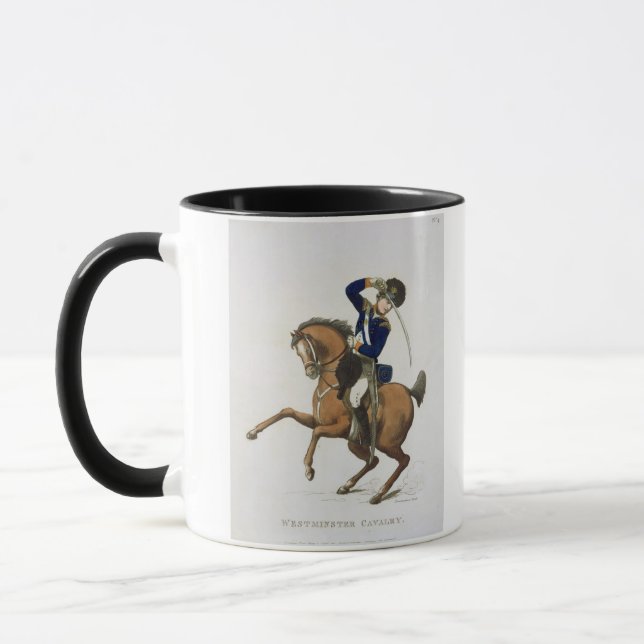 Westminster Cavalry Volunteer, plate 4 from 'Loyal Mug (Left)