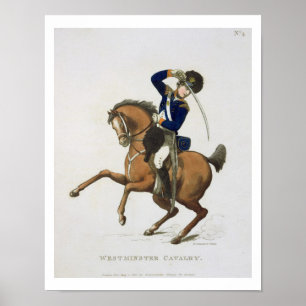 Westminster Cavalry Volunteer, plate 4 from 'Loyal Poster