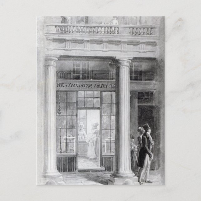 Westminster Diary, The Quadrant, Regent Street Postcard (Front)