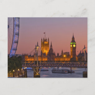 Westminster, London, England Postcard