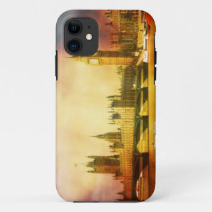 Westminster Palace and Bridge with Big Ben iPhone 11 Case