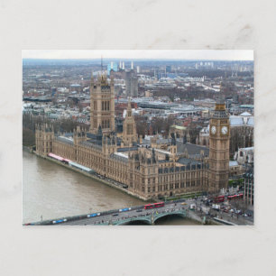 Westminster Palace London Postcard