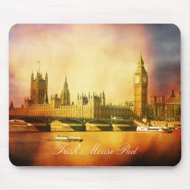 Westminster Palace on the Thames Mouse Pad (Front)