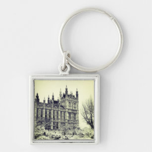Westminster, Parliament, Winter London - British Key Ring