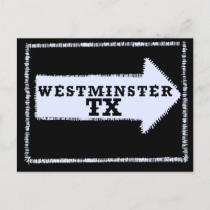 Westminster (Texas) Patch Postcard