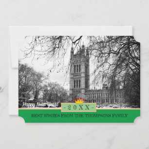 Westminster, Winter London & Happy New Year! Card