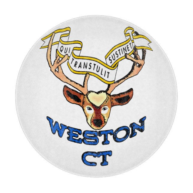 Weston Connecticut Deer Cutting Board (Front)