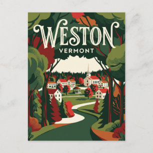 Weston USA Postcard