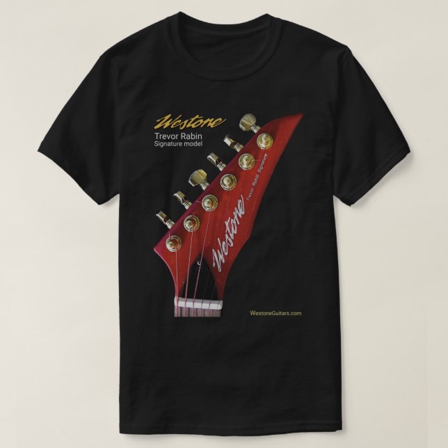Westone guitars Trevor Rabin signature headstock l T-Shirt (Design Front)