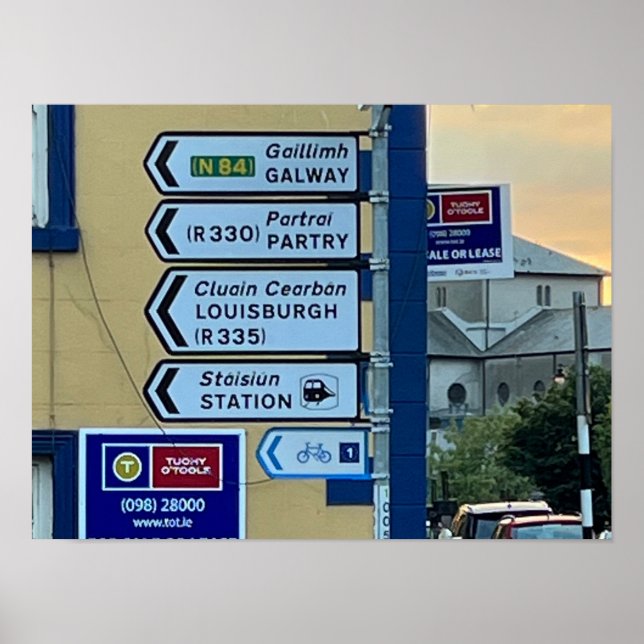 Westport County Mayo Ireland Europe Poster (Front)