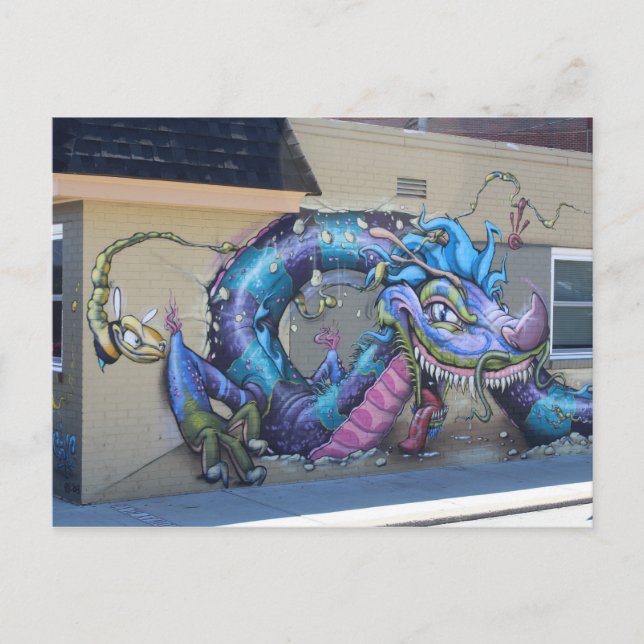 Westport Graffiti #4 Postcard (Front)