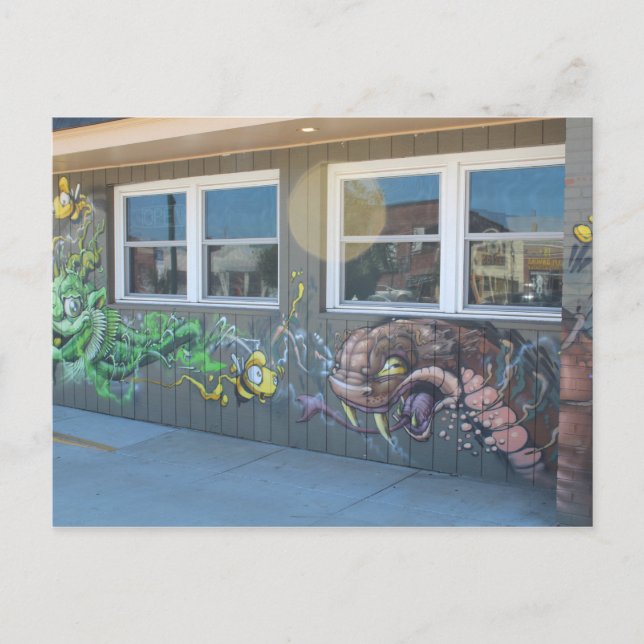 Westport Graffiti #6 Postcard (Front)