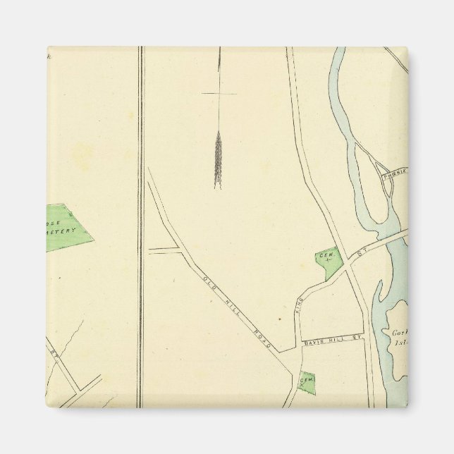 Westport, Sandy Hook, Rocky Glen Magnet (Front)